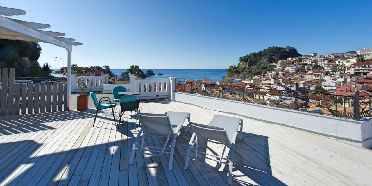 San Nectarios Hotell Parga Eksteriør bilde